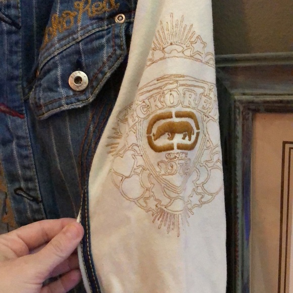 Echo Red Jean Jacket - Picture 3 of 7